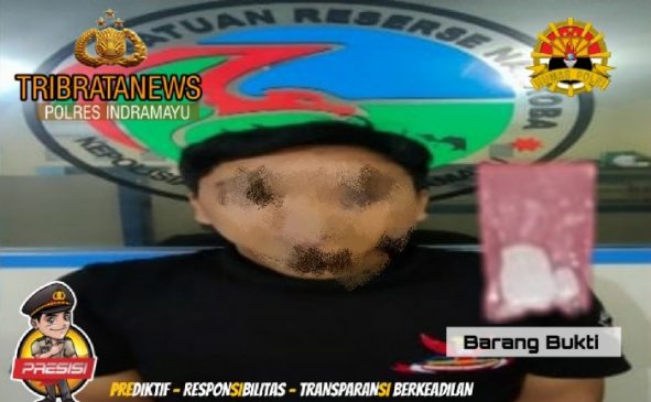 Polres Indramayu Amankan Pria Diduga Pengedar Narkotika