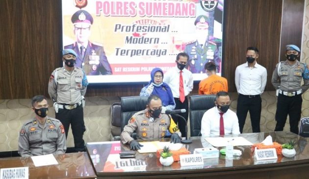 Polres Sumedang Ringkus Pelaku Spesialis Pembobol Toko