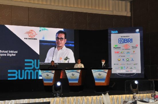 Pos Indonesia Gaet Dua Pengghargaan di Ajang Digital Technologi & Innovation Award 2021