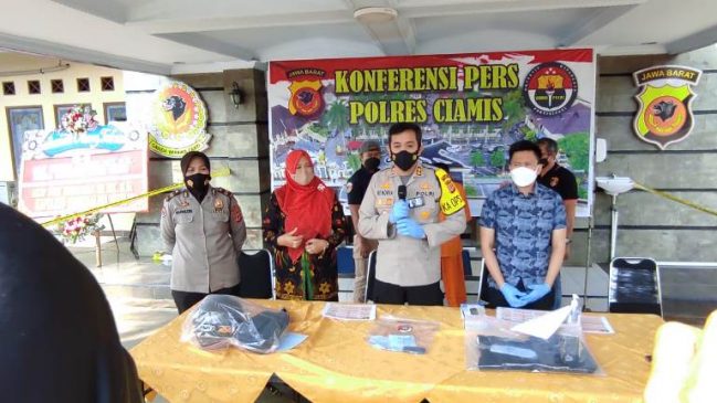 Sat Reskrim Polres Ciamis Tangkap Pelaku Pencurian Dengan Modus Pecah Kaca Mobil
