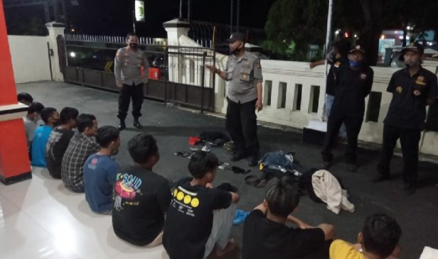 Sebanyak 17 Orang Pelaku Balapan Liar Diamankan Polres Majalengka