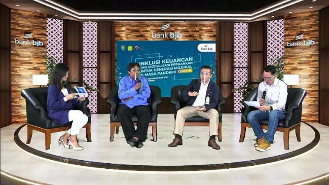 bank bjb Cabang Indramayu Gelar Webinar Inklusi Keuangan dan Digitalisasi Perbankan untuk Milenial di Masa Pandemi Covid-19