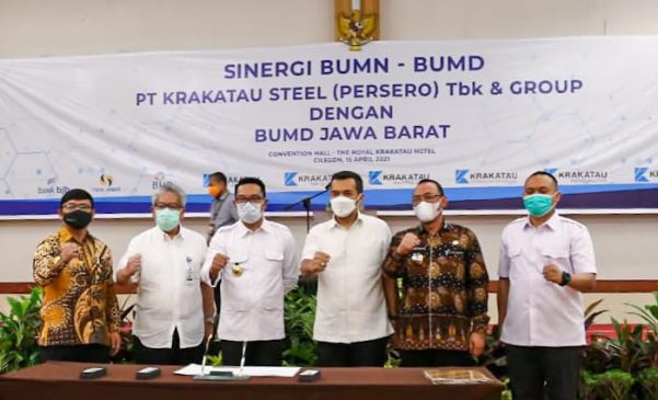 bank bjb Perkuat Kerjasama dengan Grup Krakatau Steel