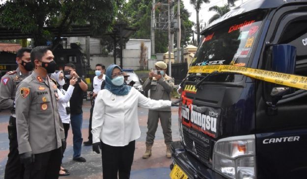 Ops Gabungan Pra Larangan Mudik, Polres Bogor Amankan 8 Travel Gelap Angkut Pemudik