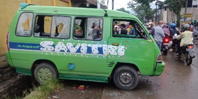 Polisi Amankan Sopir Angkot Pelaku Tabrak Lari