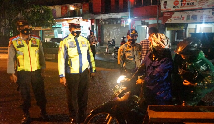 Polres Cimahi Gelar Ops KRYD, Cegah Tindak Pidana dan Penyebaran Covid-19