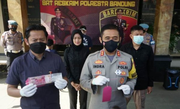 Sat Reskrim Polresta Bandung Tangkap 4 Pelaku Modus Gembos Ban