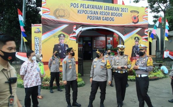 Wakapolda Jabar Laksanakan Pemantauan dan Penyekatan Pada Operasi Ketupat Lodaya 2021