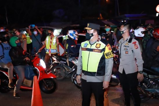 Wakapolda Jabar Tinjau Kegiatan Penyekatan Pada Ops Ketupat Lodaya 2021 di Dua Tempat