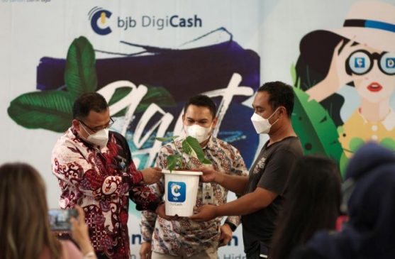 bank bjb Gelar Digicash Plant Festival, Pembayaran Secara Cashless Via bjb Digicash dan QR Payment bjb Digi