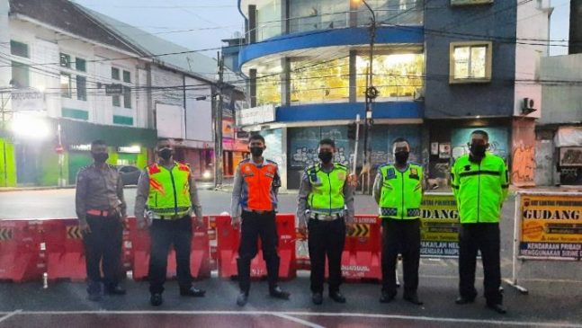 Bandung Raya Siaga 1, Sejumlah Jalan Disekat