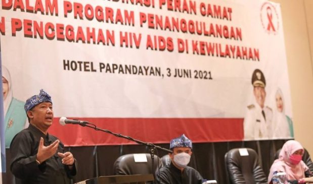 Camat Garda Terdepan, Wujudkan Zero Aids 2030