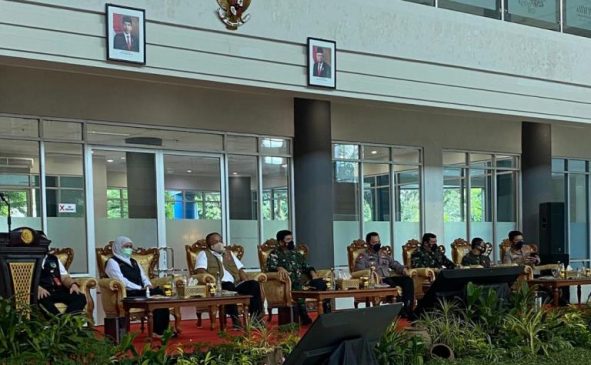 Ini Upaya Kapolri dan Panglima Tekan Angka Covid-19 di Kediri Paska Libur Lebaran