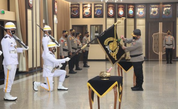 Jelang HUT Bhayangkara, Mabes Polri Hari Ini Gelar Upacara Pencucian Pataka
