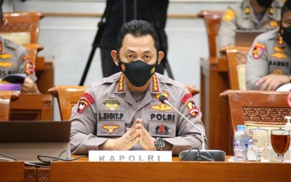 Kapolri Listyo Sigit Paparkan Kegiatan Operasi Ketupat 2021 di RDP dengan Komisi III