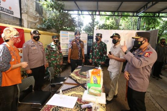 Perkuat Penanganan Covid-19, Kapolri Akan Tambah Tracer di Posko PPKM Mikro Cengkareng Barat