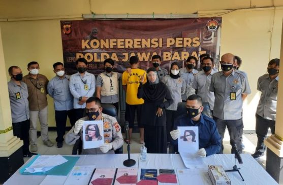 Polda Jabar Tangkap Pelaku Penipuan Berkedok Akun Palsu Model Wanita