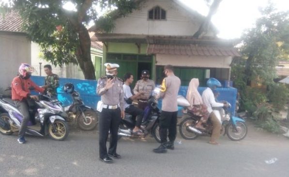 Polres Indramayu Bersama Satgas Covid-19 Laksanakan Ops Yustisi Prokes