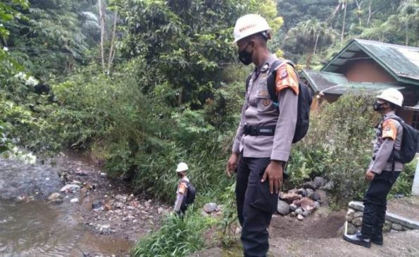 Sat Brimob Polda Jabar Laksanakan Patroli SAR Antisipasi Bencana Alam di Cianjur