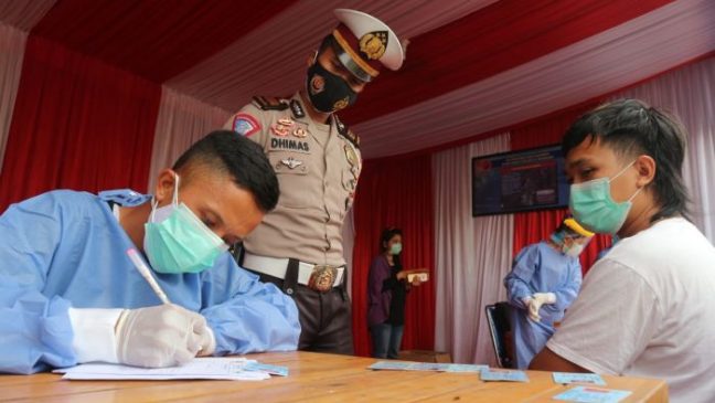 Sat Lantas Polresta Bandung Gelar Ops Yustisi