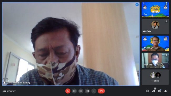 Dinsos Kota Bandung Proses Verifikasi dan Validasi Data KPM Bansos PPKM Darurat