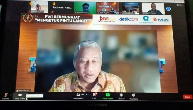 Ketua Dewan Pers Apresiasi Penyelenggaraan “PWI Bermunajat Mengetuk Pintu Langit”