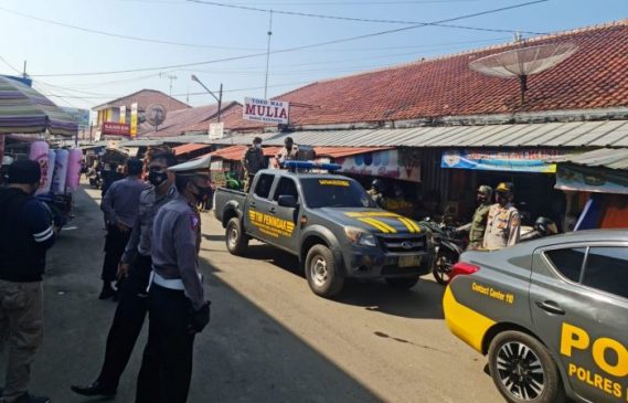 Ops Aman Nusa II dan PPKM Darurat, Polres Majalengka Sasar Keramaian