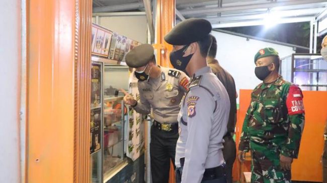 Polres Indramayu Berikan Himbauan Penerapan PPKM Darurat