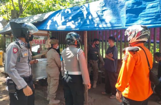 Polres Subang Laksanakan Kegiatan Patroli Gabungan Penegakan Hukum PPKM Darurat