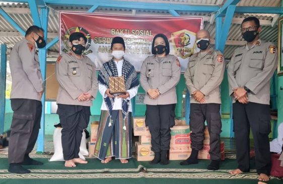 Sebanyak 7 Siswa Sespimma Polri Angkatan 66 Asal Jabar Gelar Baksos dan Doa Bersama