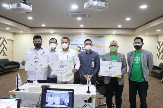 bank bjb Gandeng Baznas Jabar dan Grab Kembangkan Cashless Society