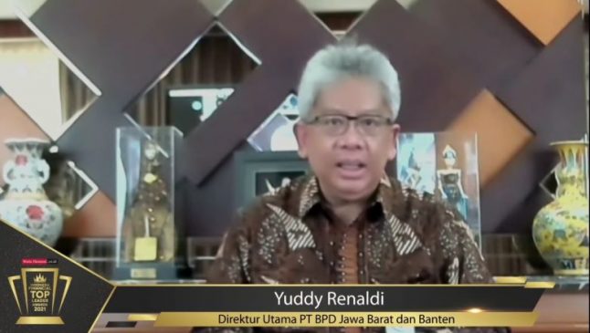 bank bjb Kembali Torehkan Pencapaian Prestisius, Terima Penghargaan di Ajang Indonesia Financial Top Leader Award 2021