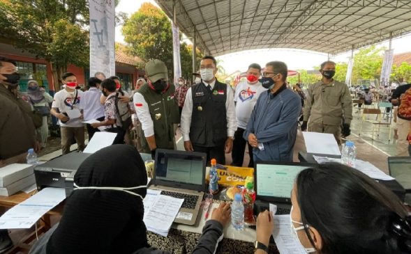 bank bjb Dukung Vaksinasi Pelajar di Kabupaten Bandung Barat