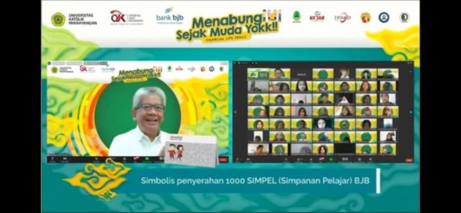 OJK Bersama bank bjb dan Unpar Selenggarakan Sosialisasi Keuangan “Mari Menabung Sejak Muda Yok!”