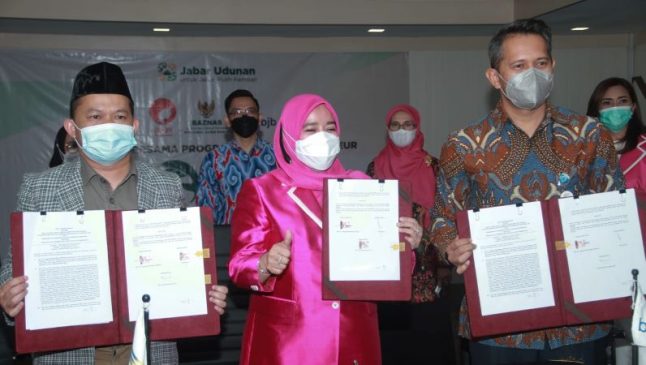 bank bjb bersama Baznas Jabar, dan PPLIPI Jabar Sepakati Kerja Sama Layanan Pembayaran Digital