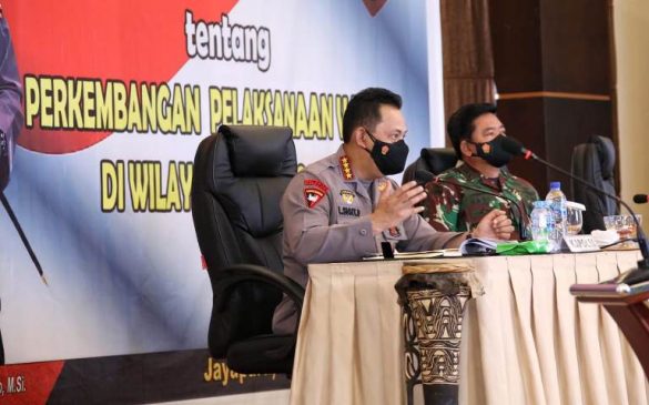 Amankan PON XX Papua, Kapolri Tegaskan Antisipasi Gangguan Kamtibmas Hingga Penguatan Prokes
