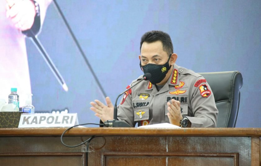 Inilah Arahan Kapolri ke Forkopimda Kalbar Terkait Penanganan Covid-19