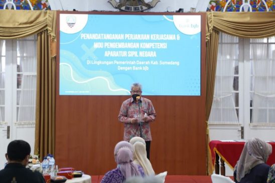 bank bjb Bersama Pemkab Sumedang Kerja Sama Pengembangan Kompetensi ASN
