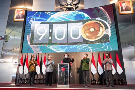 Bursa Efek Indonesia Resmikan Pembukaan Perdagangan Anggota Bursa Pertama bjb Sekuritas