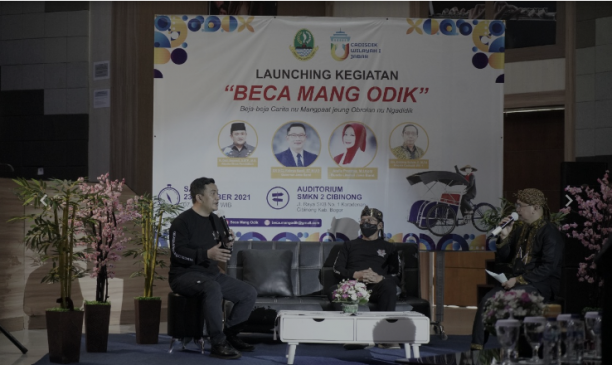 Kadisdik Jabar, Dedi Supandi Hadiri Peluncuran ‘Beca Mang Odik’ di Kacadisdik Wilayah I