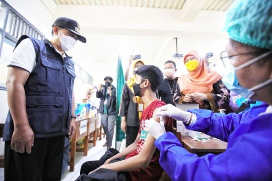 Pemkot Bandung Terus Akselerasi Vaksinasi Covid-19 untuk Remaja