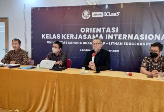 USB YPKP Bersama Lithan Edu Claas Gelar Orientasi Kerja Sama Internasional Studi Teknik Informatika