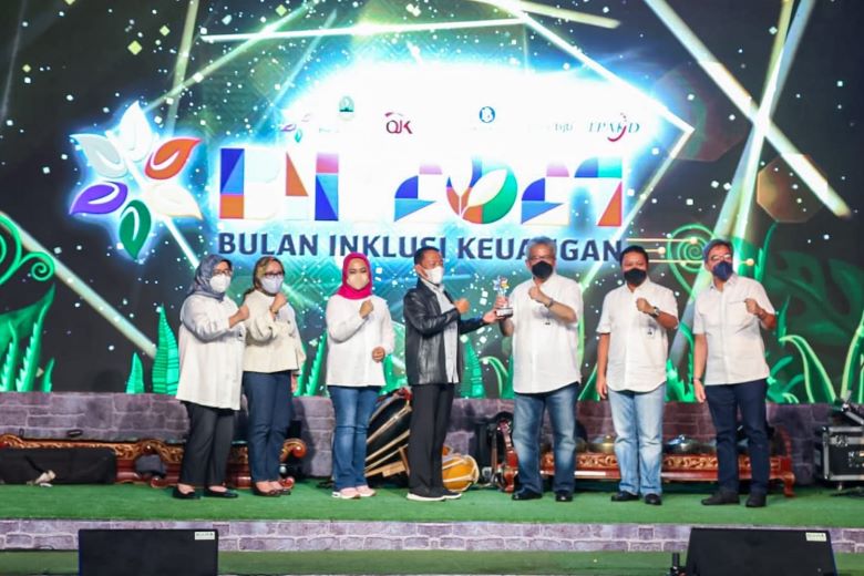 Acara Puncak Bulan Inklusi Keuangan 2021 Digelar Secara Hybrid di Saung Angklung Udjo