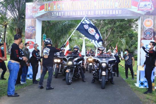 Indonesian Rally 2021, Ribuan Bikers HDCI Ikuti Touring Nusa Dua – Denpasar