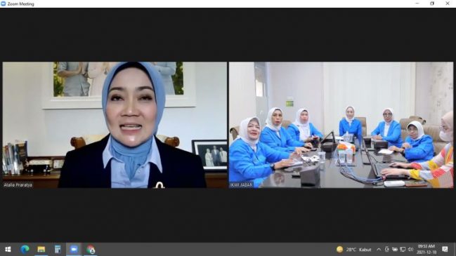 Bahas Program, IKWI Jawa Barat Audiensi dengan Atalia Praratya