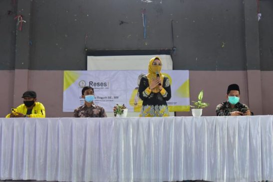 Cucu Sugyati Jaring Aspirasi Tenaga Kerja PKH di Kabupaten Bandung
