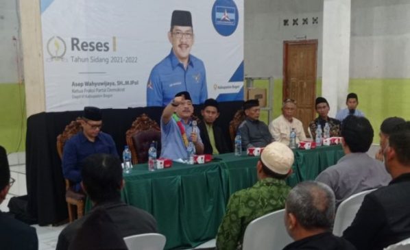 Laksanakan Reses, Asep Wahyuwijaya Bahas Pemekaran Bogor Barat