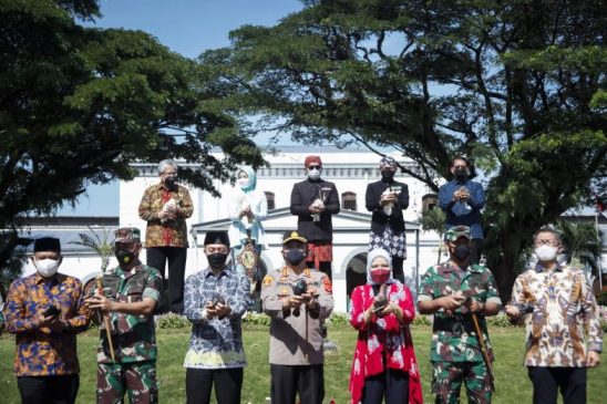 bank bjb Bangga Ikut Serta Prosesi Pembangunan Alun-Alun Kota Bogor