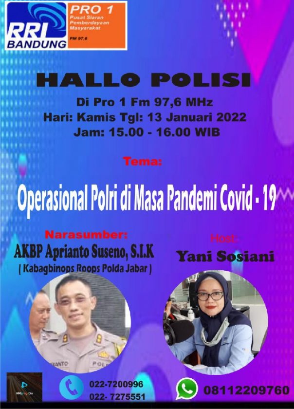 Kabid Humas Polda Jabar: Peran Polri di Masa Pandemi Covid-19