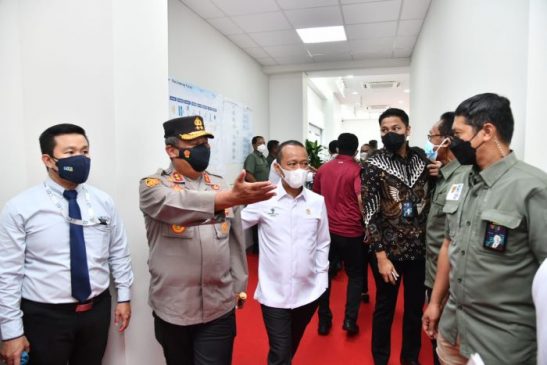 Kapolda Jabar Bersama Pangdam III/Siliwangi Laksanakan Pengamanan Para Menteri di Karawang